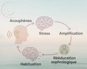 Lire la suite à propos de l’article Acouphènes et cerveau : comment la sophrologie favorise l’habituation