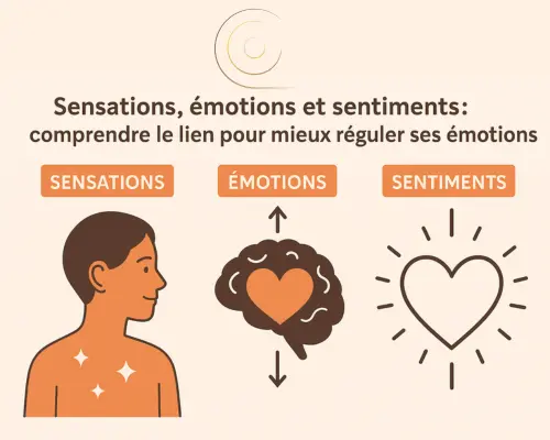 Lire la suite à propos de l’article Sensations, émotions et sentiments : comprendre le lien pour mieux réguler ses émotions